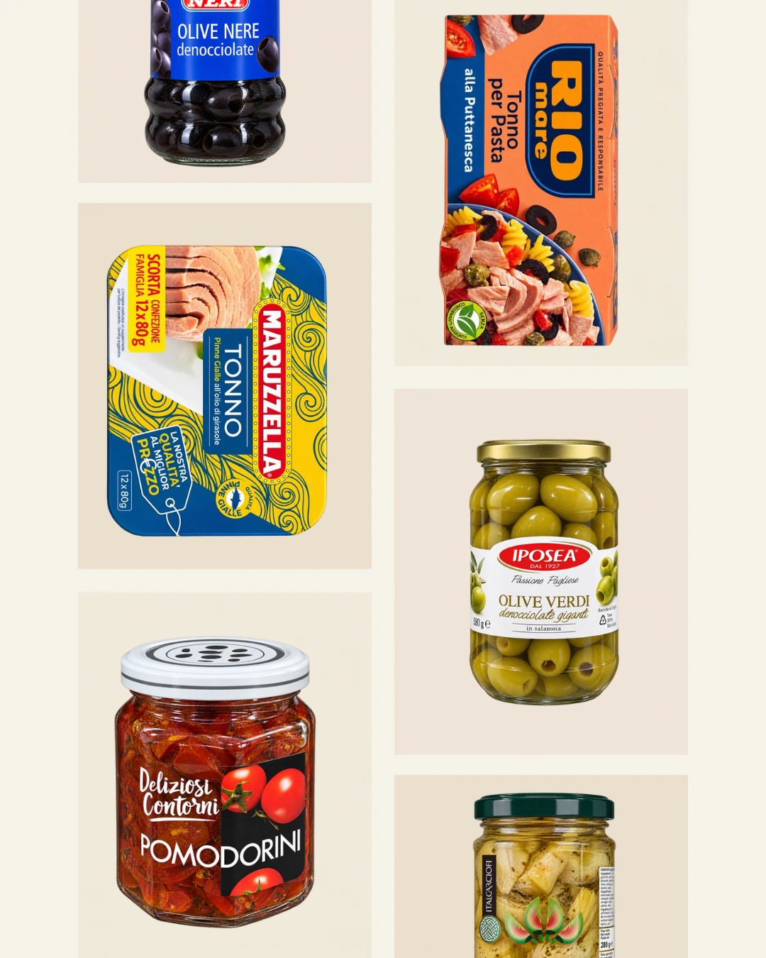 Tonhalak, konzervek és zöldsgékrémek