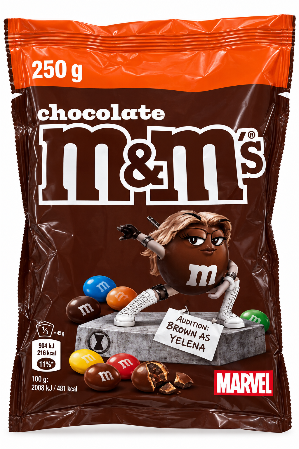 M&M's Chocolate Marvel – Tejcsokoládés Drazsé, Marvel Kiadás – 250 g