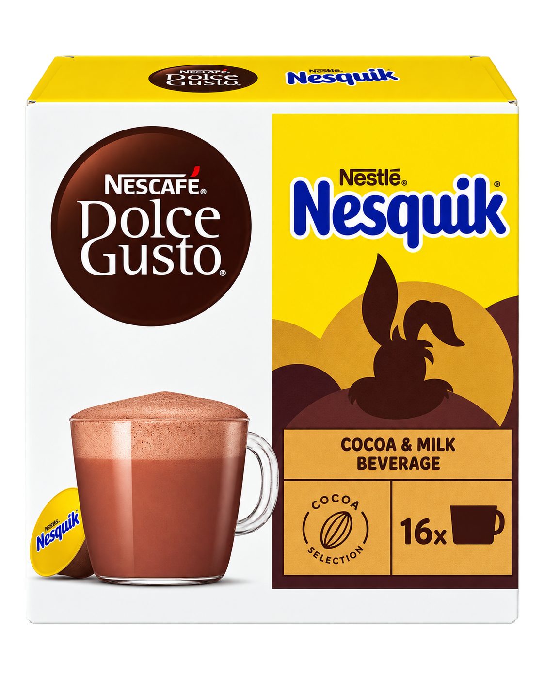 Nescafé Dolce Gusto Nesquik – Kakaós tejital kapszula – 16 db