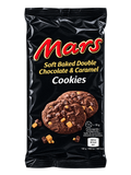 Mars Soft Baked Double Chocolate & Caramel Cookies – Puha, Duplacsokoládés-Karamellás Keksz – 162 g