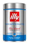 illy Decaffeinato – 100% Arabica Koffeinmentes Őrölt Kávé – 250 g