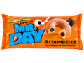 Mr. Day Ciambelle – Laktózmentes, Csokoládékrémmel Töltött Olasz Fánksütemény – 300 g