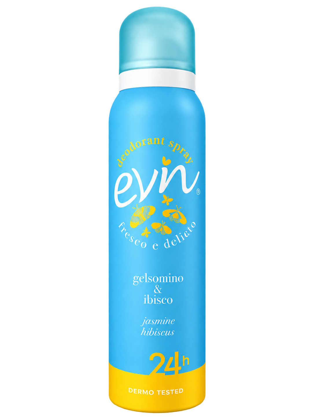 Evin Jasmine & Hibiscus – Jázmin és Hibiszkusz Illatú Női Dezodor Spray – 150 ml