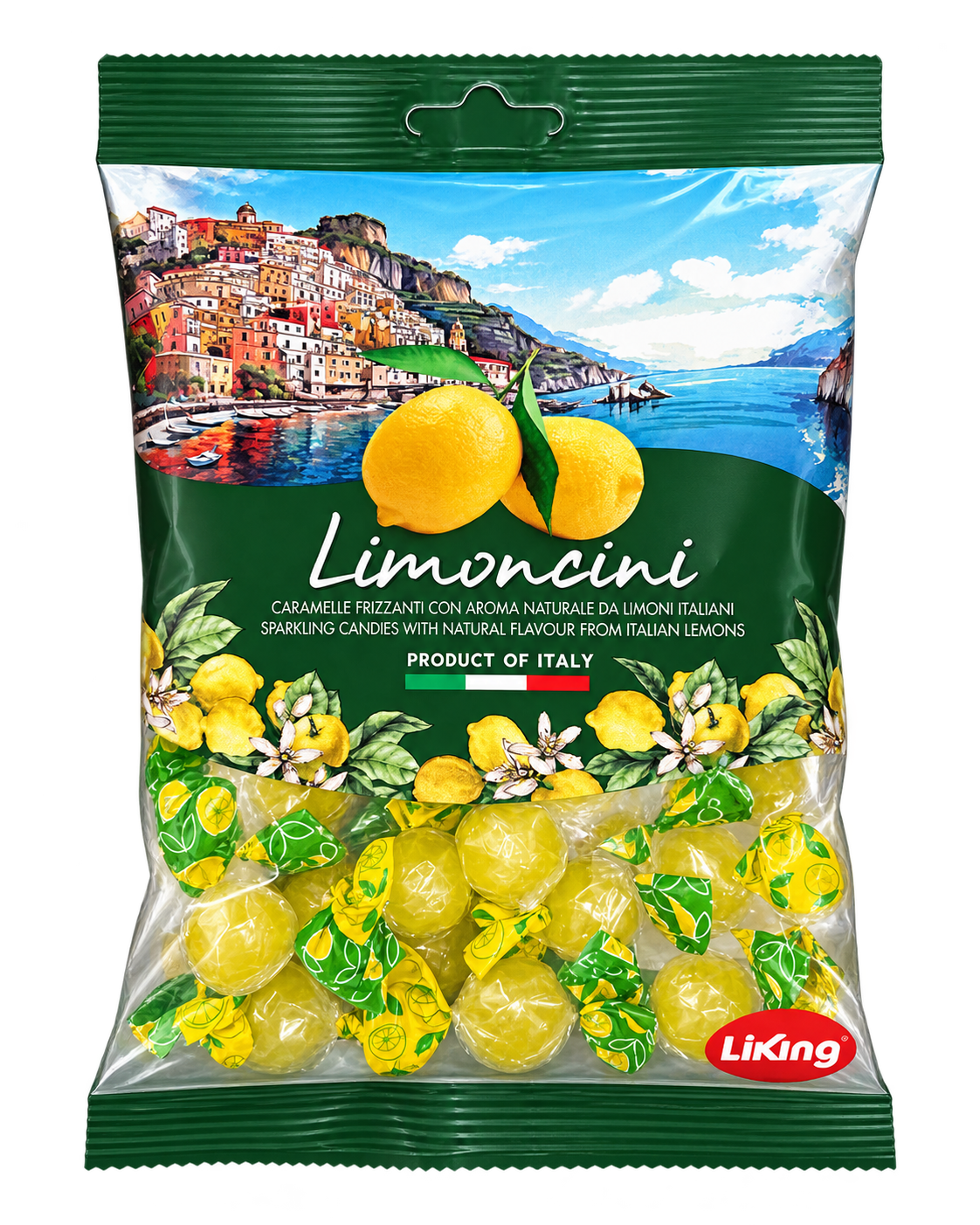 Limoncini – Citromos Keménycukorka – 175 g