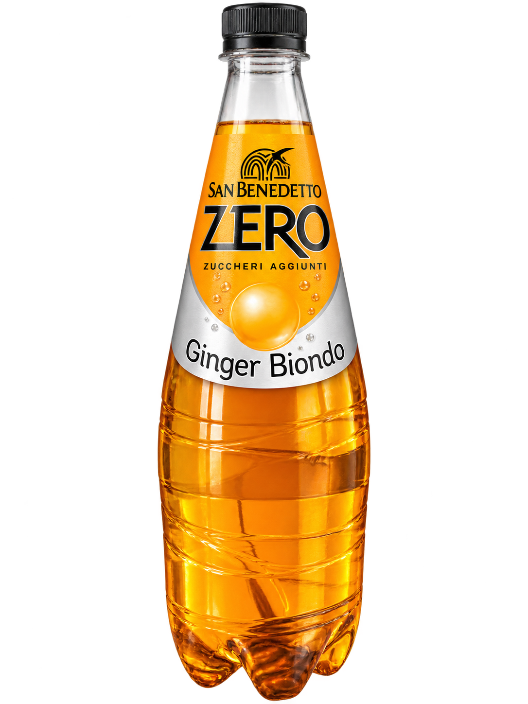 San Benedetto Zero Ginger Biondo – Arany Gyömbér Üdítőital - 750 ml