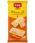 Schär Pausa Sì – Gluténmentes Répás-Narancsos Piskótaszelet – 10 db (300 g)