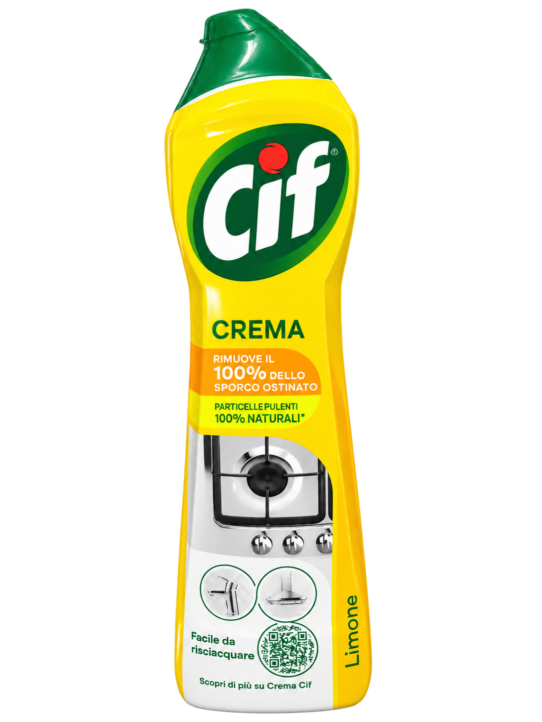 Cif Crema Limone – Citromillatú Súrolókrém – 500 ml