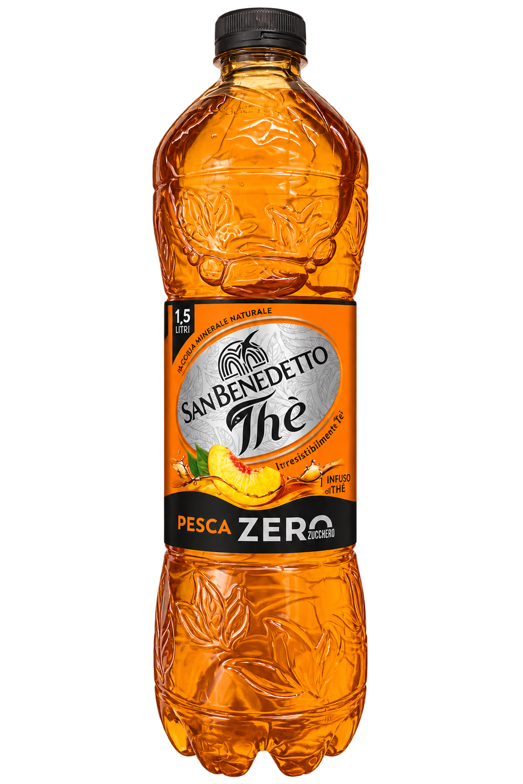 San Benedetto Thè Pesca Zero – Olasz Cukormentes Őszibarackos Jegestea – 1,5 L