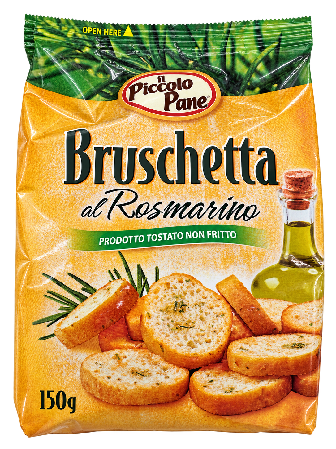 Piccolo Pane Bruschetta – Rozmaringos pirított kenyérfalatok – 150 g