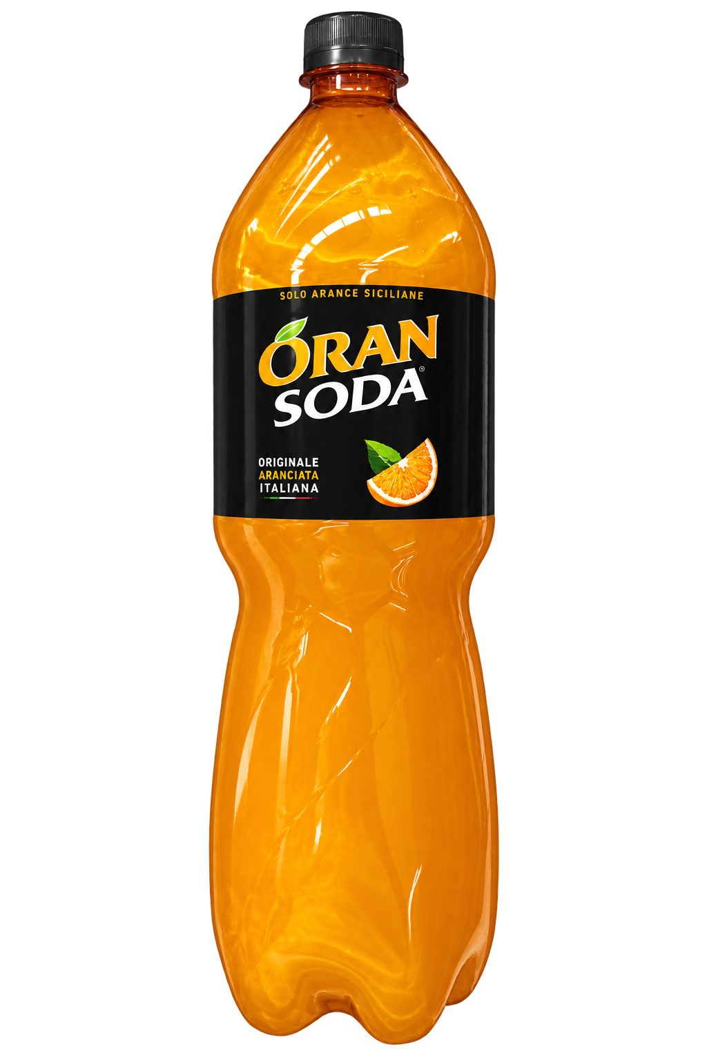 Oran Soda – Olasz Szicíliai Narancsos Szénsavas Üdítőital - 1,25 L
