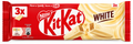Nestlé KitKat White – Fehércsokoládés Ostyaszelet – 3 × 41,5 g