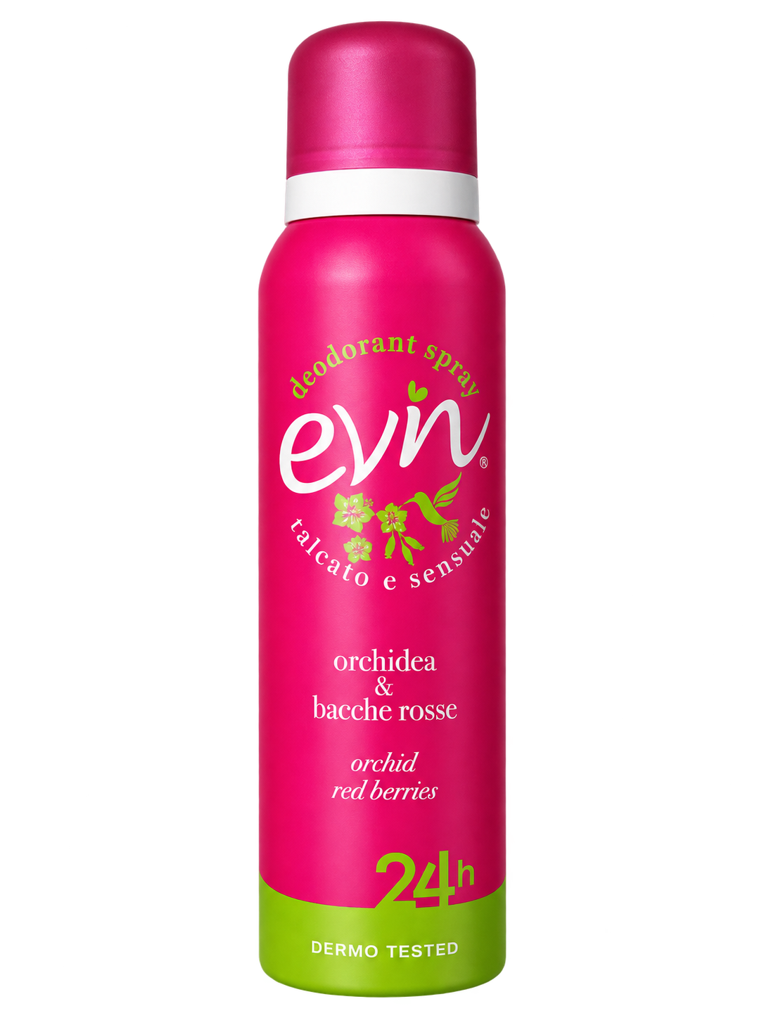 Evin Orchid & Red Berries – Orchidea és Piros Bogyós Gyümölcs Illatú Dezodor Spray – 150 ml
