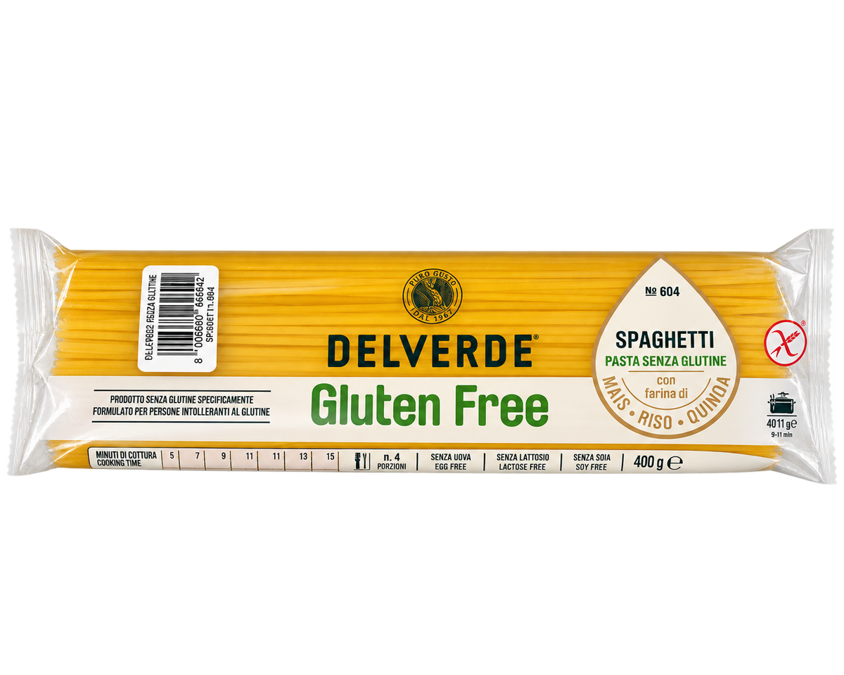 Delverde Gluten Free Spaghetti – Gluténmentes Spagetti Tészta – 400 g