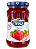 Santa Rosa Fragole – Olasz Eperlekvár Gyümölcsdarabokkal - 350 g
