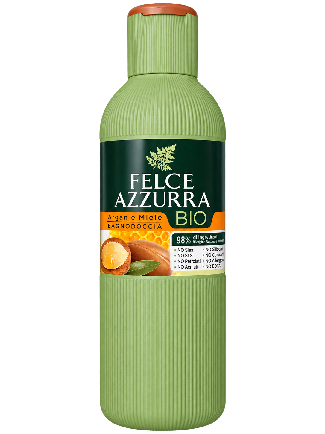 Felce Azzurra Bio – Argánolajos és Mézes Tusfürdő – 500 ml