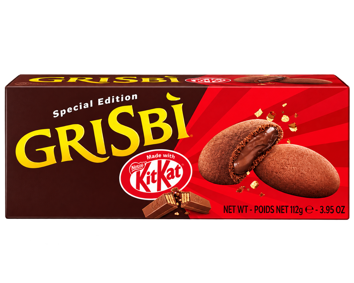 Grisbì KitKat Special Edition – KitKat Krémmel Töltött Keksz – 112 g