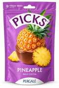 Picks Pineapple Milk Cocoa – Liofilizált Ananász Tejes Kakaós Bevonattal - 90 g