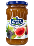 Santa Rosa Fichi – Olasz Fügelekvár Gyümölcsdarabokkal - 350 g