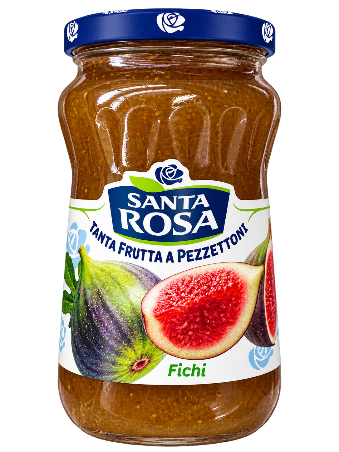 Santa Rosa Fichi – Olasz Fügelekvár Gyümölcsdarabokkal - 350 g