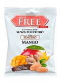 Serra Sugar Free Zenzero Mango – Cukormentes, Mangós-Gyömbéres Keménycukorka - 80 g