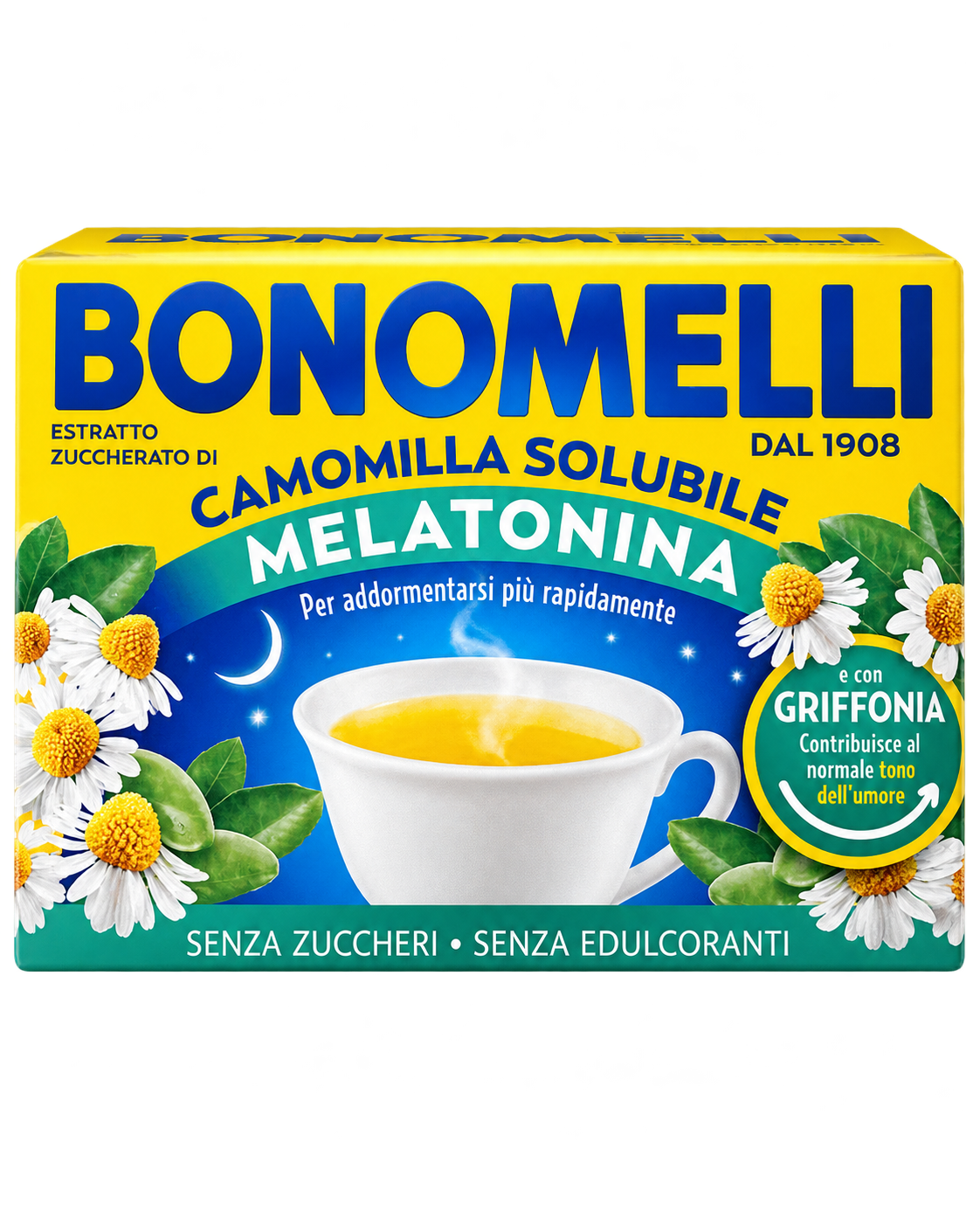 Bonomelli -vKamillatea Melatoninnal és Griffóniával- 20 db