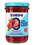 Zuegg Zero - Olasz Eper- és Erdei Szamócalekvár, Hozzáadott Cukor Nélkül - 220 g