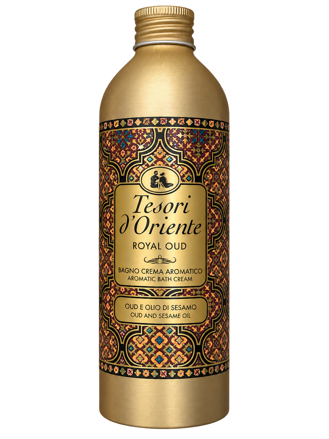 Tesori d'Oriente Royal Oud – Oud és Szezámolaj Tartalmú Aromás Fürdőkrém – 500 ml