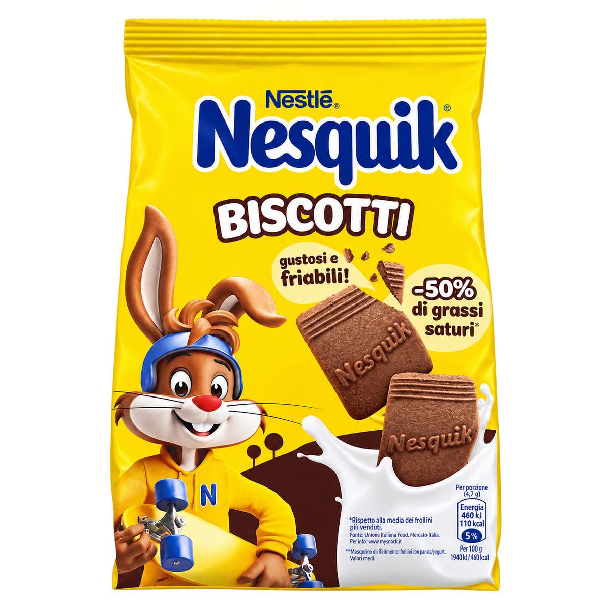 Nestlé Nesquik Biscotti – Ropogós Kakaós Keksz - 300 g