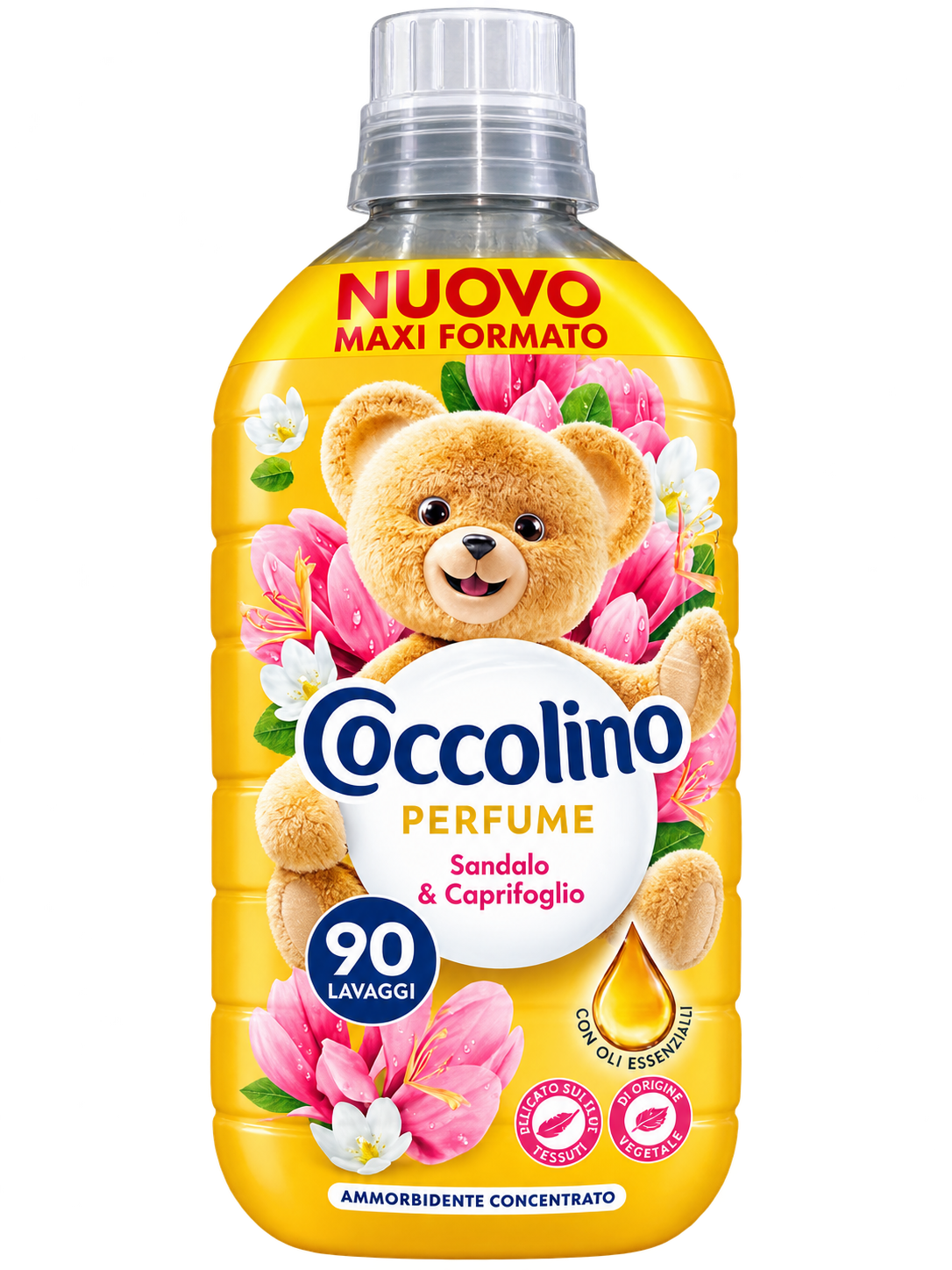 Coccolino Perfume – Szantálfa és Loncvirág Illatú Textilöblítő – 90 mosás