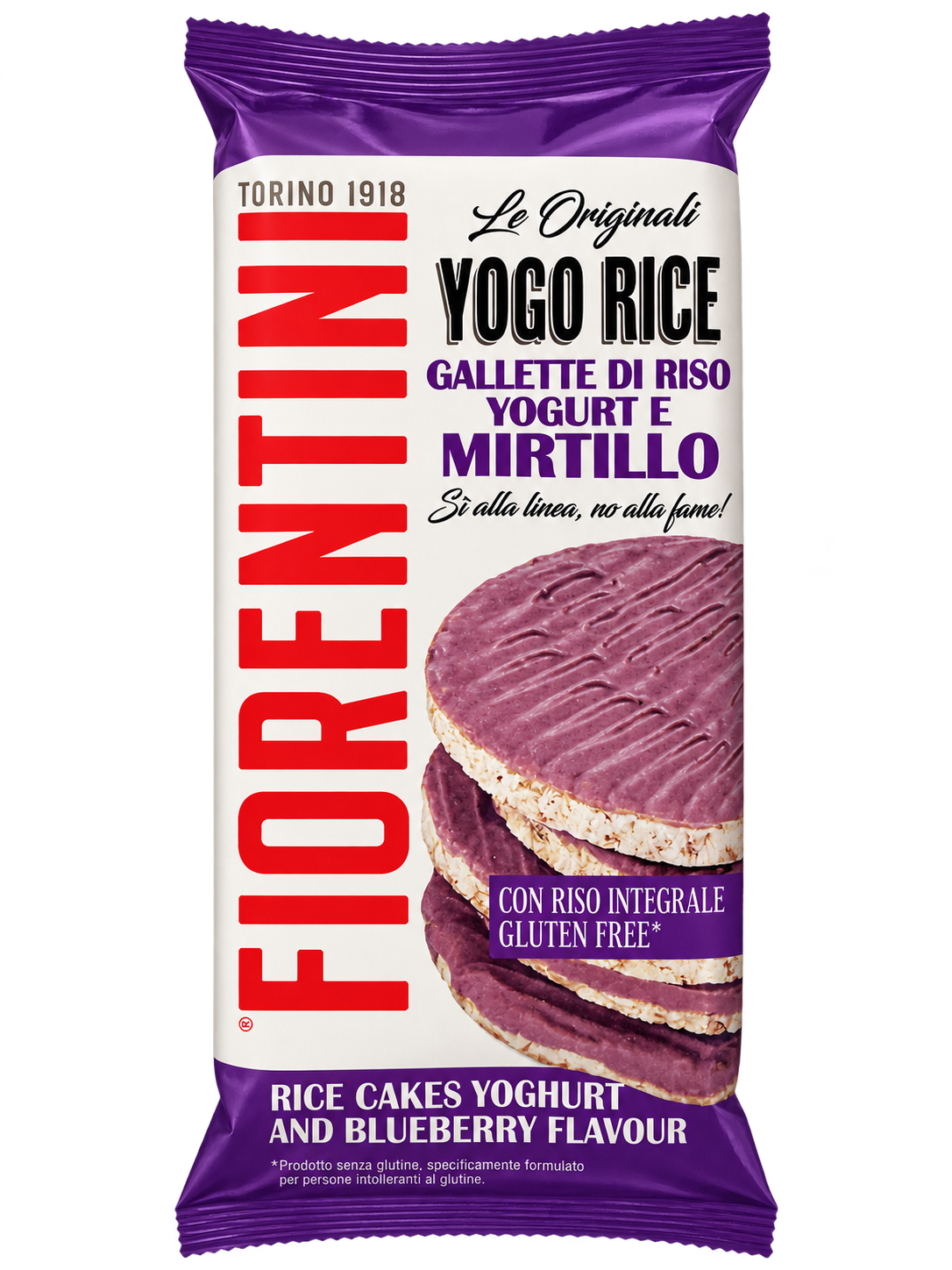 Fiorentini Yogo Rice – Áfonyás-Joghurtos Rizsszelet - 100 g