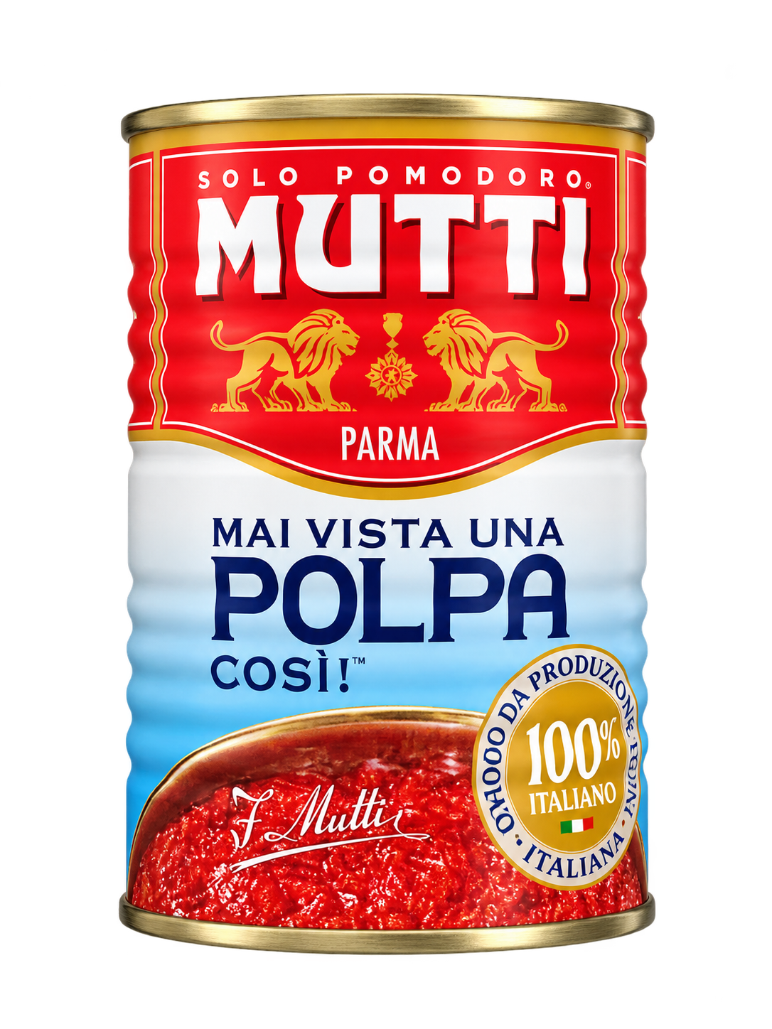 Mutti Polpa – Finomra Darabolt Paradicsom – 400 g