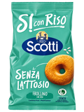 Riso Scotti Sì con Riso Frollino – Laktózmentes, Rizslisztes Omlós Keksz – 350 g