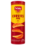 Schär Curvies BBQ – Gluténmentes Barbecue Ízű Burgonyachips – 170 g