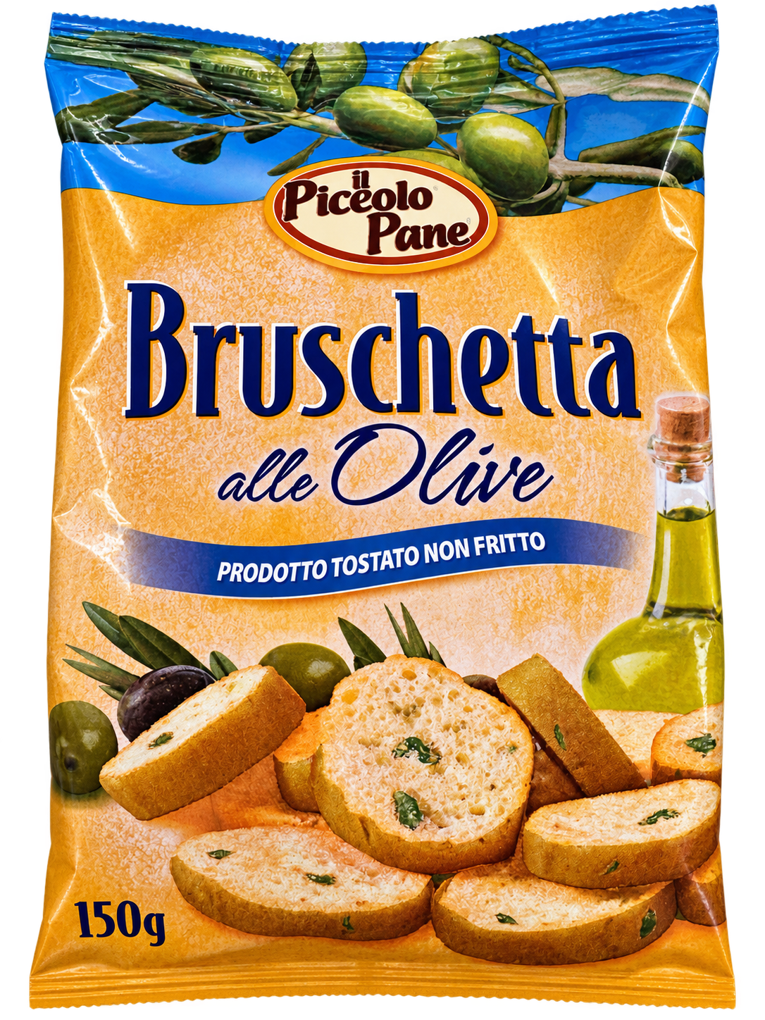 Piccolo Pane Bruschetta – Olívás pirított kenyérfalatok – 150 g