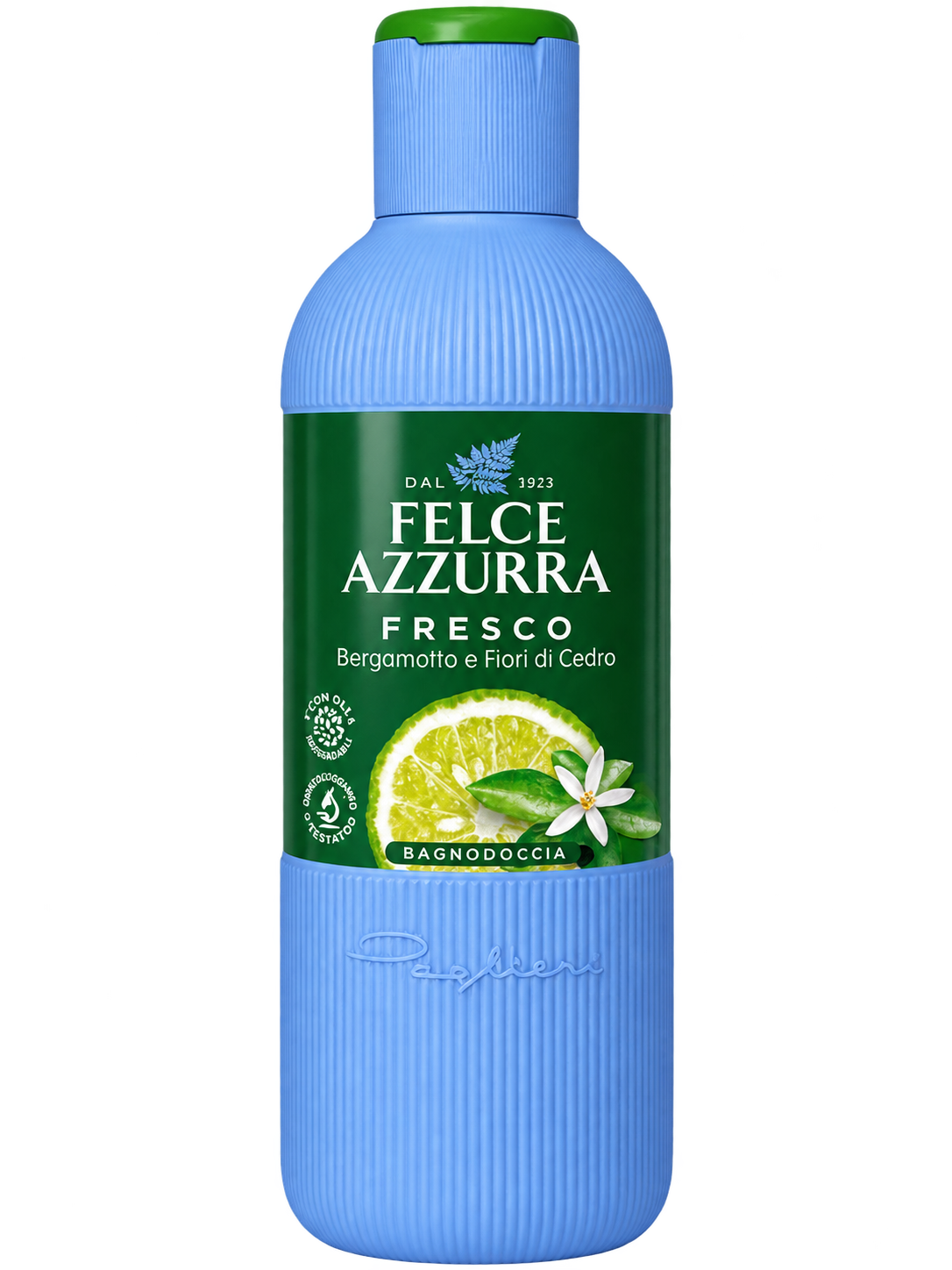 Felce Azzurra Fresco – Bergamottos és Narancsvirágos Tusfürdő – 500 ml