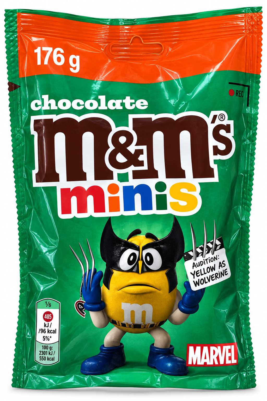 M&M's Minis Marvel – Mini Tejcsokoládés Drazsé, Marvel Kiadás – 176 g