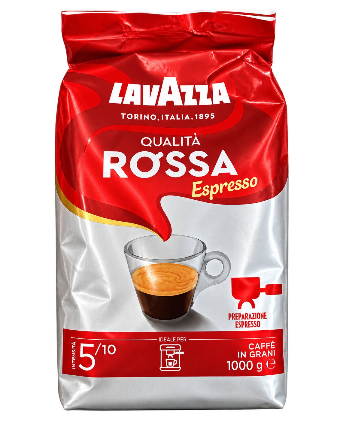 Lavazza Qualità Rossa Espresso – Olasz Szemes Kávé – 1 kg