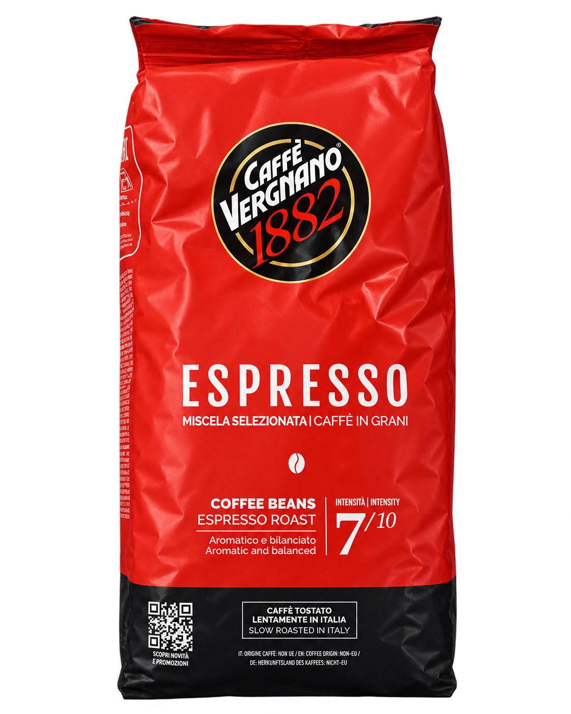 Caffè Vergnano 1882 Espresso – Olasz Szemes Kávé – 1 kg