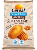 Céréal Integrale Madeleine con Miele – Gluténmentes, Mézes, Teljes Kiőrlésű Sütemény – 6 db