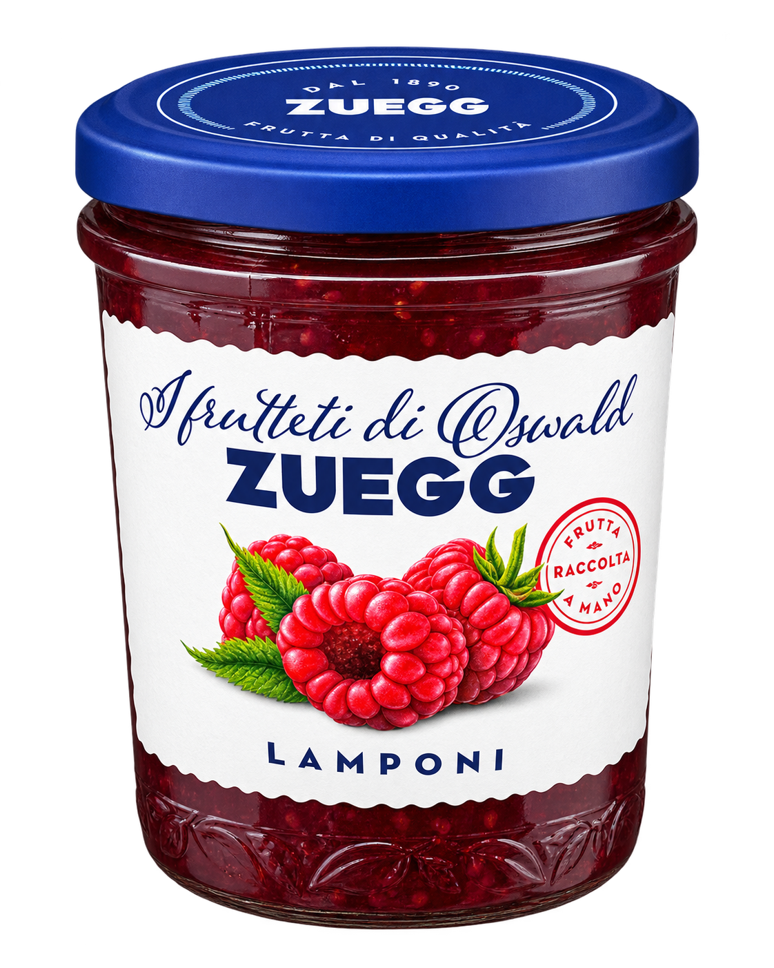 Zuegg I Frutteti di Oswald Lamponi – Olasz Málnalekvár - 320 g