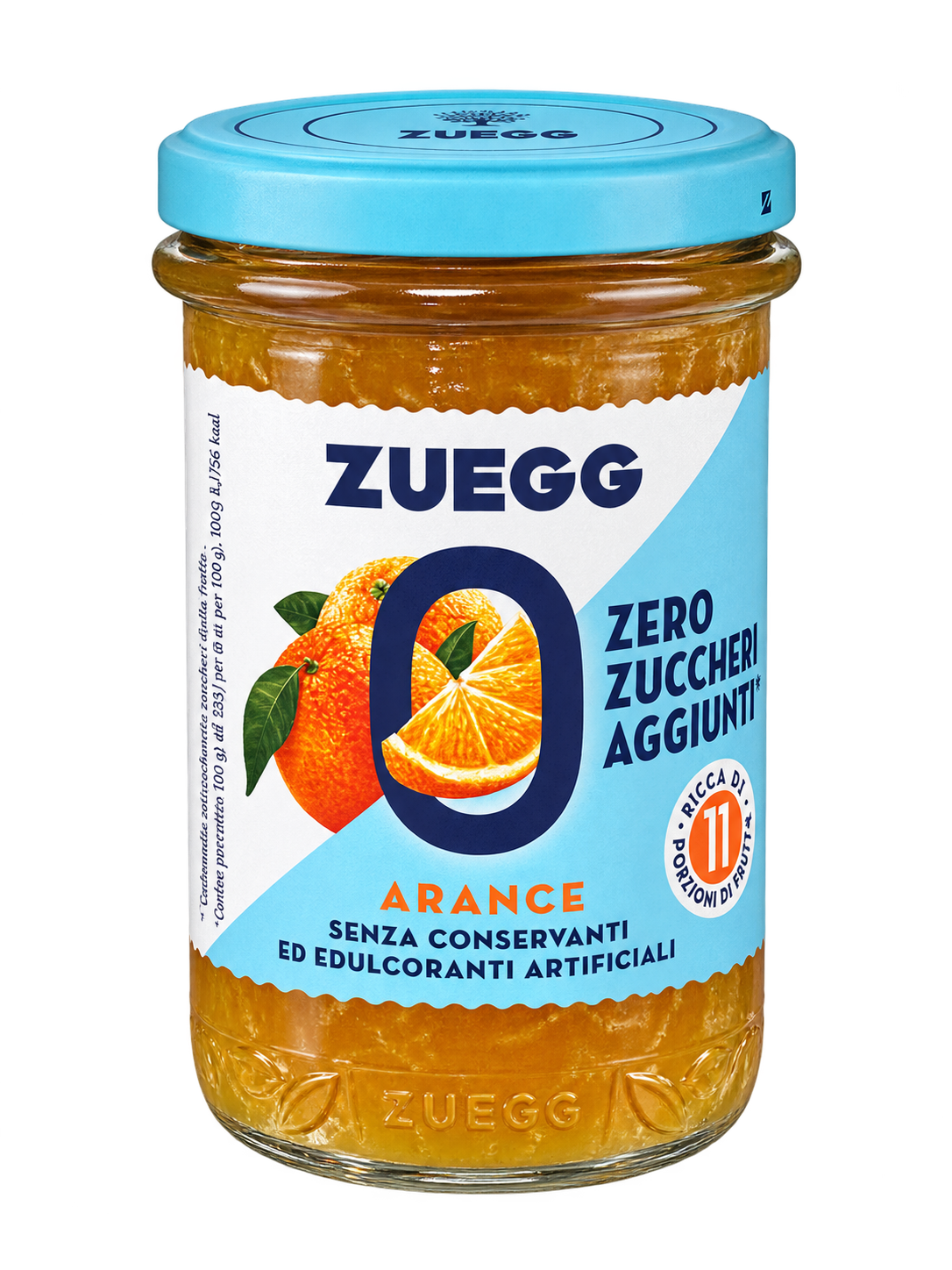 Zuegg Zero – Olasz Narancslekvár, Hozzáadott Cukor Nélkül