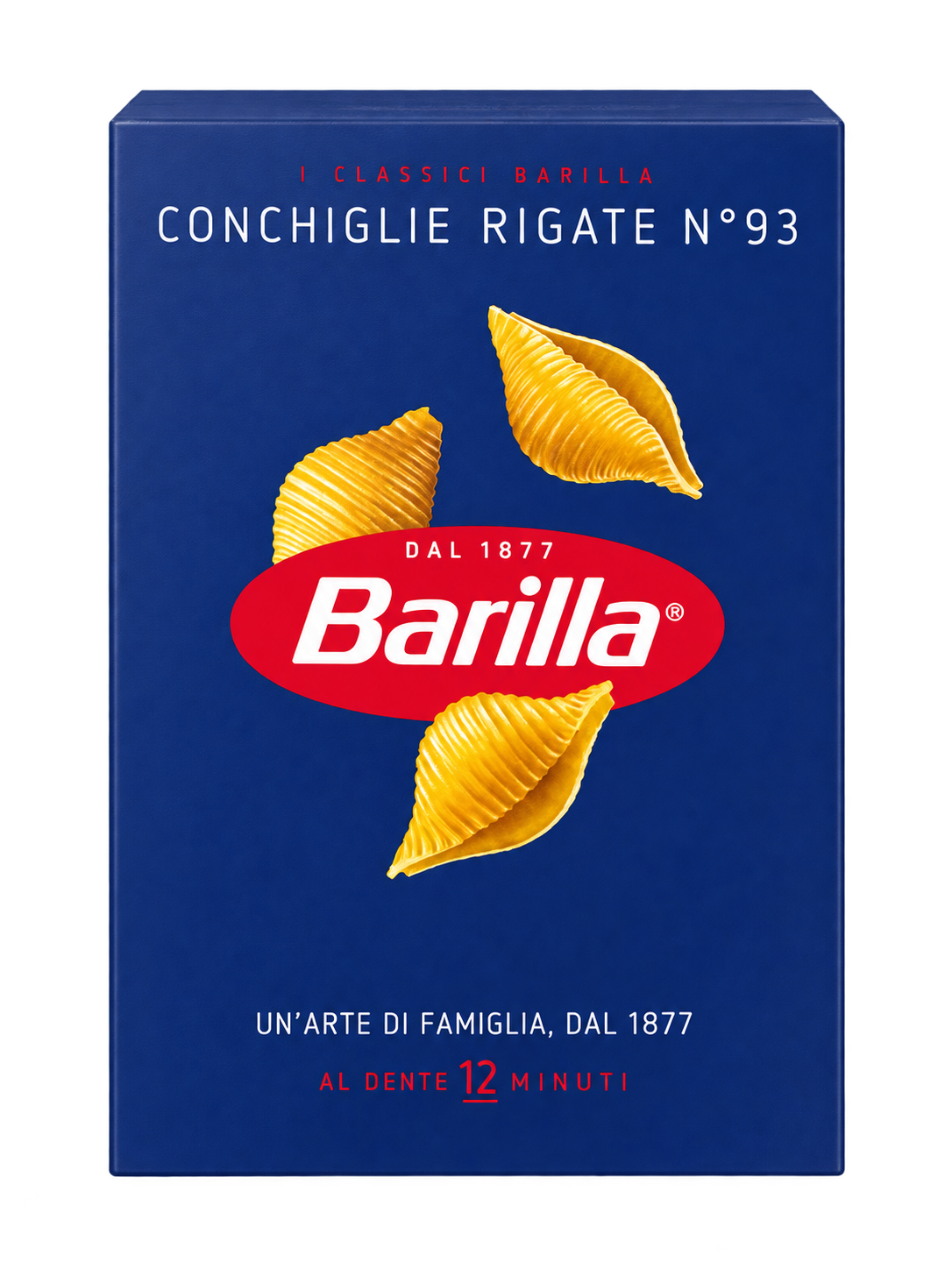 Barilla Conchiglie Rigate – 500 g