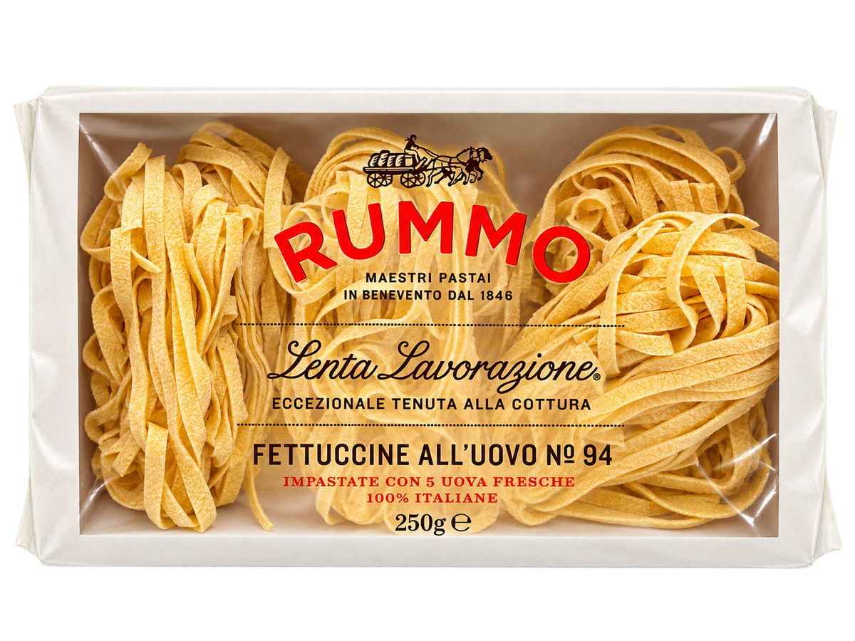 Rummo Fettuccine all’Uovo N°94 – Olasz Tojásos Szélesmetélt – 250 g