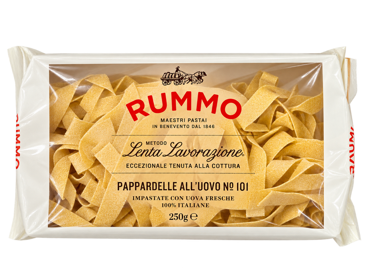 Rummo Pappardelle all’Uovo N°101 – Olasz Tojásos Szélesmetélt – 250 g