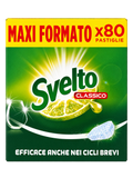 Svelto Classico – Klasszikus Mosogatógép-tabletta – 80 db