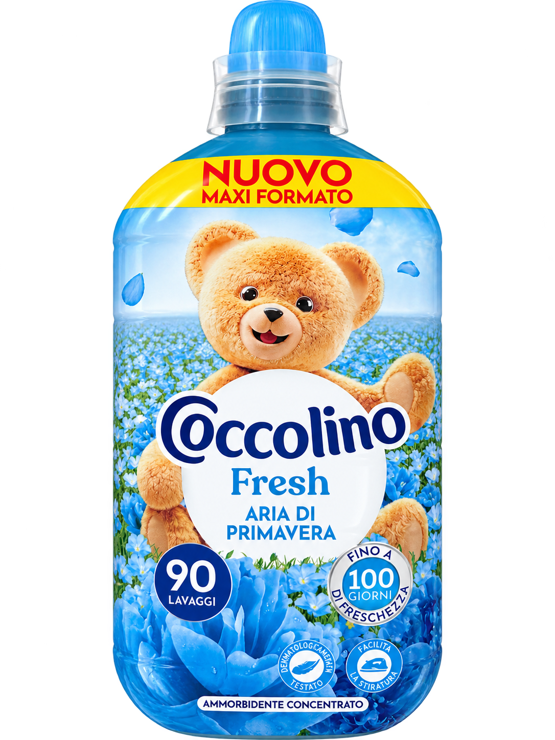 Coccolino Fresh Aria di Primavera – Tavaszi Frissesség Illatú Textilöblítő – 90 mosás