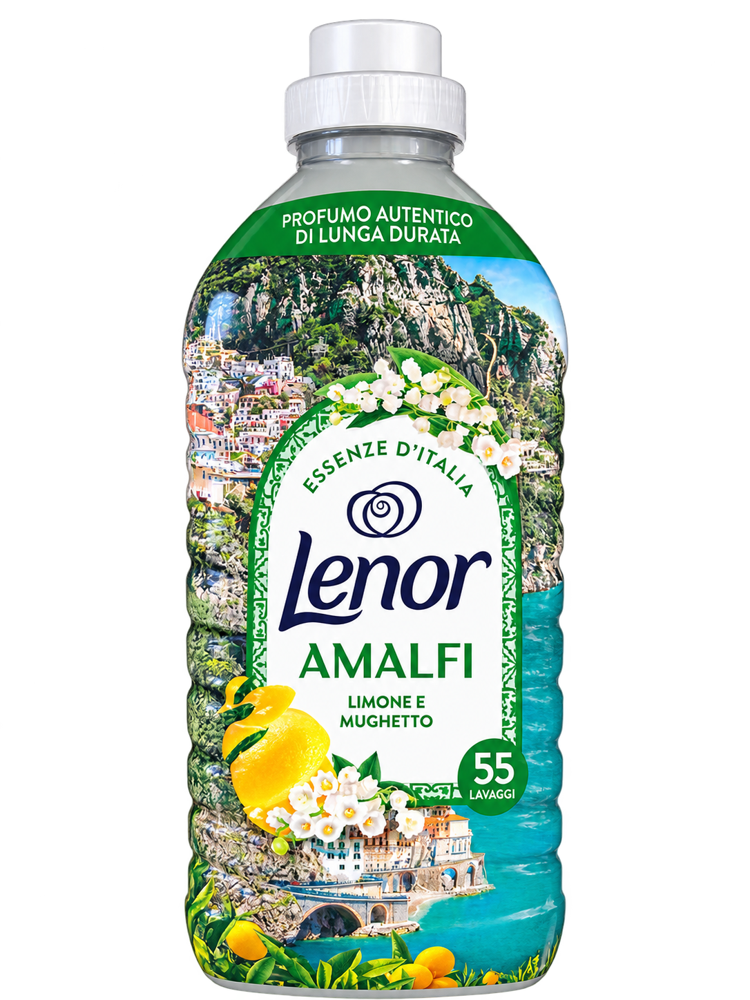 Lenor Amalfi – Citrom és Gyöngyvirág Illatú Textilöblítő – 55 mosás