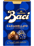 Baci – Karamellás Étcsokoládé-Praliné Mandulával és Mogyoróval – 200 g