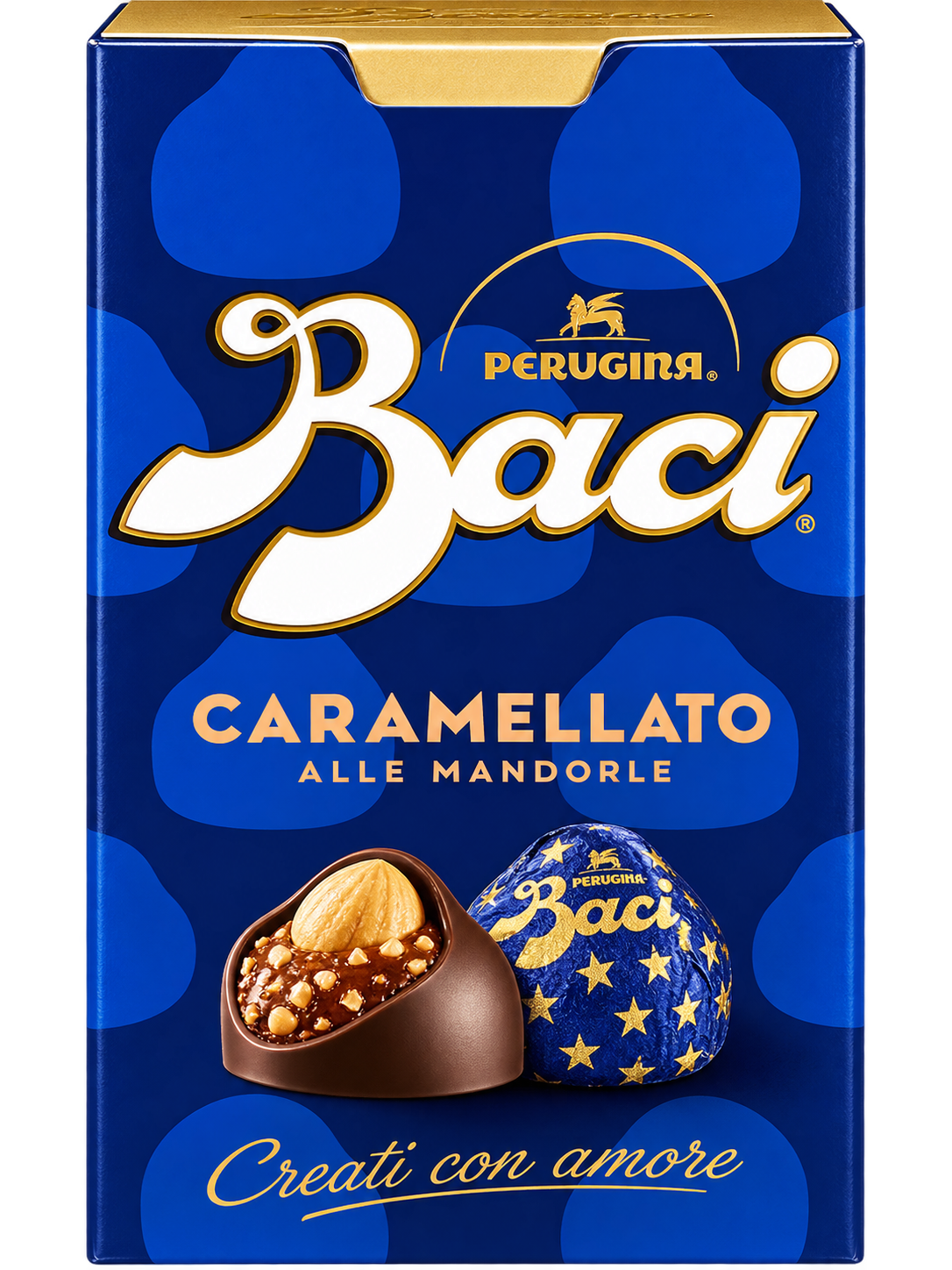 Baci – Karamellás Étcsokoládé-Praliné Mandulával és Mogyoróval – 200 g
