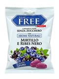 Serra Sugar Free – Cukormentes Áfonyás - Feketeribizlis Keménycukorka - 80g